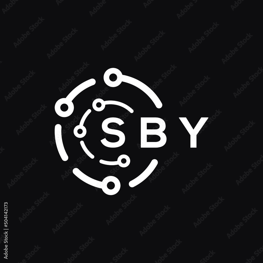 SBY technology letter logo design on black background. SBY creative initials technology letter logo concept. SBY technology letter design.
SBY technology letter logo design on black background. SBY creative initials technology letter logo concept. SBY technology letter design.