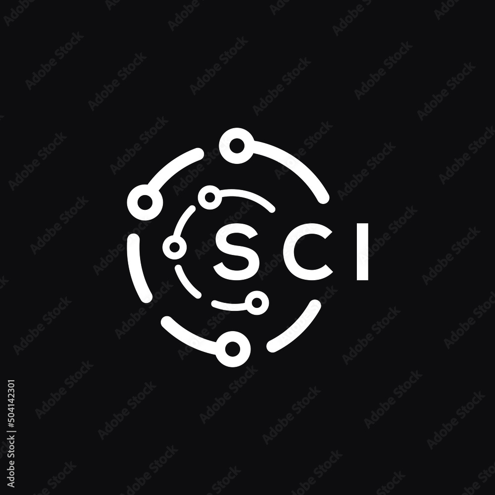 SCI technology letter logo design on black background. SCI creative initials technology letter logo concept. SCI technology letter design.
SCI technology letter logo design on black background. SCI creative initials technology letter logo concept. SCI technology letter design.