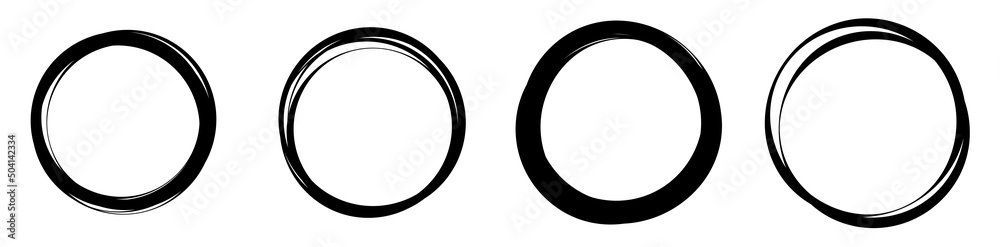Random circles, rings circular element Random circles, rings circular element