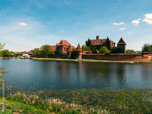 Castle in Malbork. Poland.