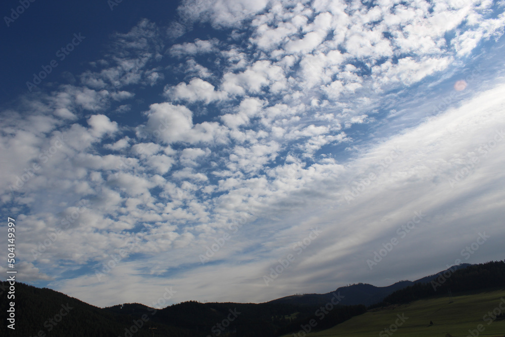 clouds in the sky