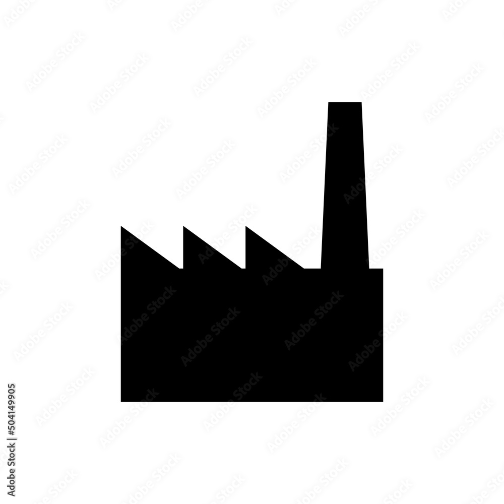 Factory simple icon Factory simple icon