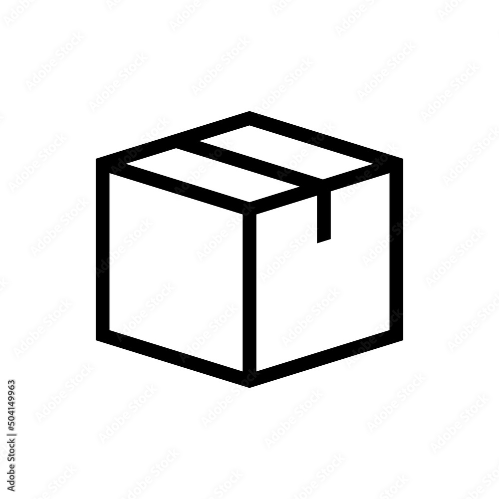 Box simple icon Box simple icon