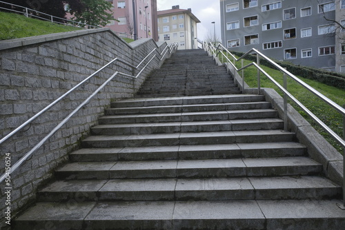 Stairway in the city