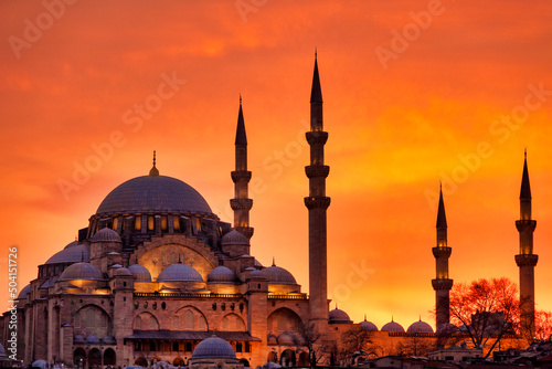 Papier peint Suleymaniye Mosque