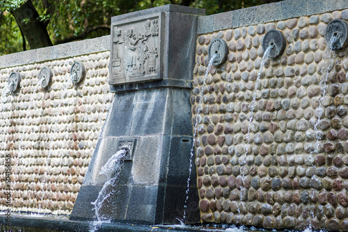 Monumental Fuente de Nezahualcóyotl in Chapultepec Park, Mexico City, Mexico photo