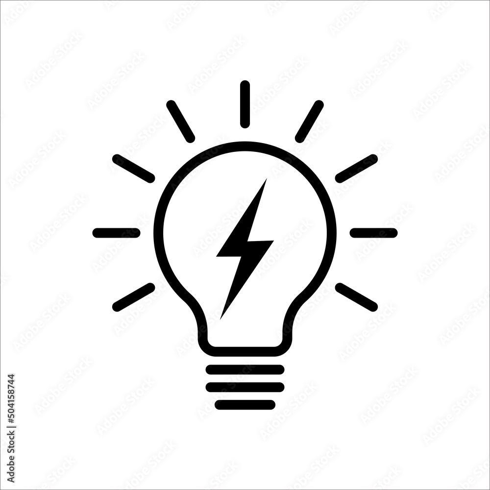 light bulb icon vector design template light bulb icon vector design template