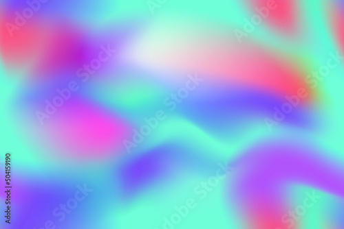 Bright gradient tile vector background design. A stylish purple and blue blurred wavy seamless texture color mix. Trendy holographic repeat backdrop