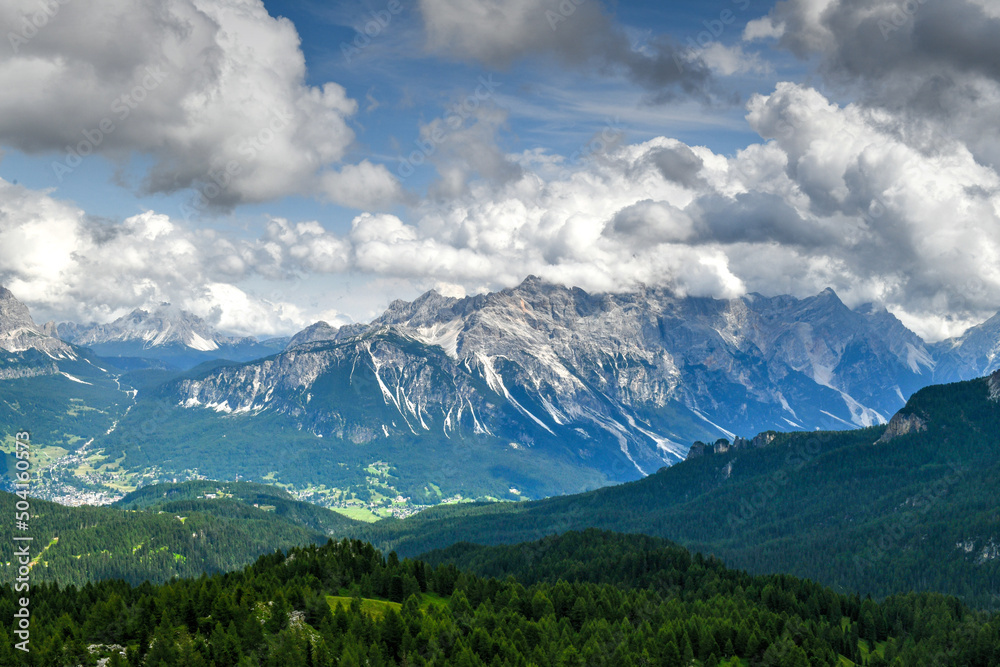 Fototapeta premium Cinque Torri - Dolomiti, Italy