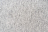 Large gray fabric texture or background, knitted cotton cloth, top view