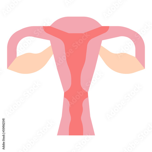 vagina flat icon