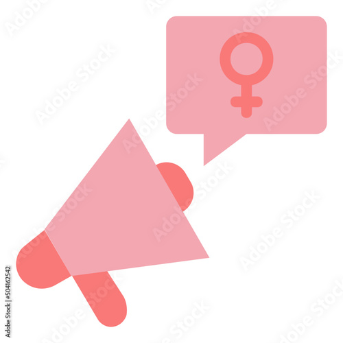 activist flat icon
