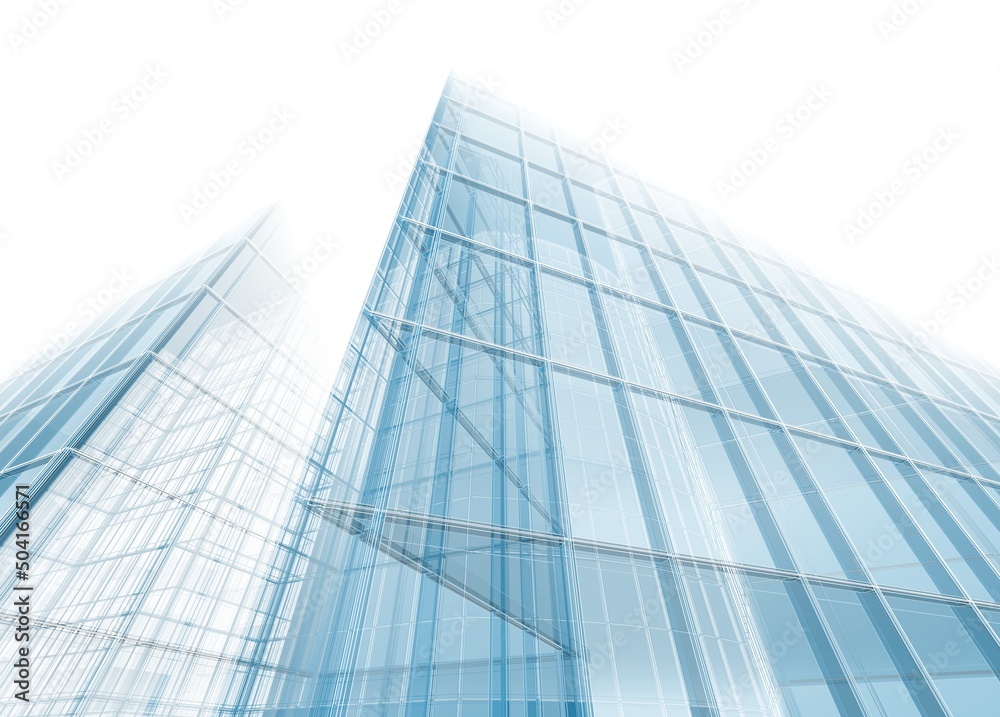 modern office building modern office building