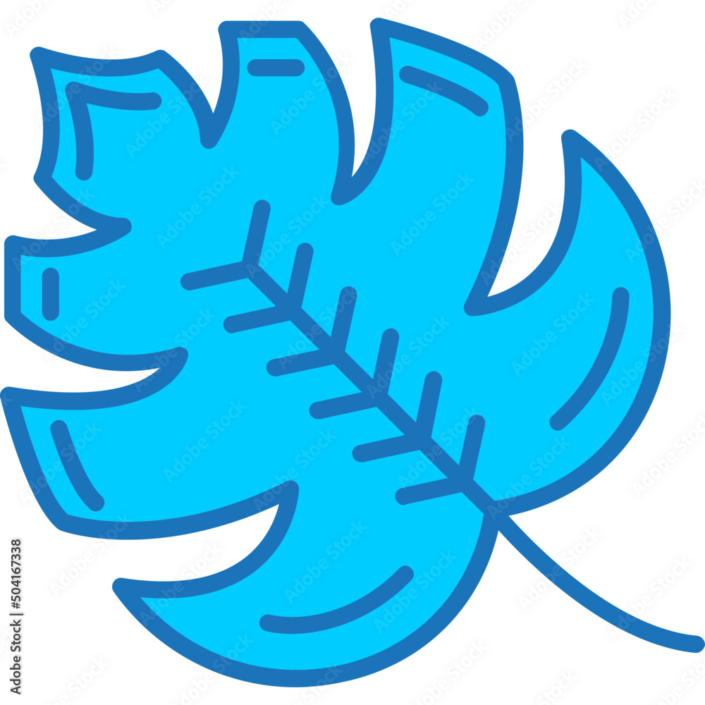 Naklejka premium Leaf Icon 