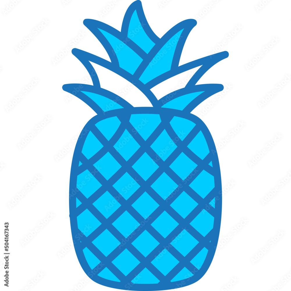 Obraz premium Pine Apple Icon 