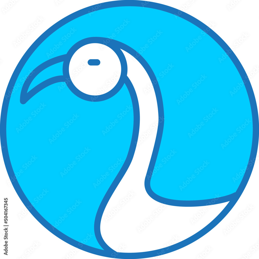 Fototapeta premium Flamimgo Icon 