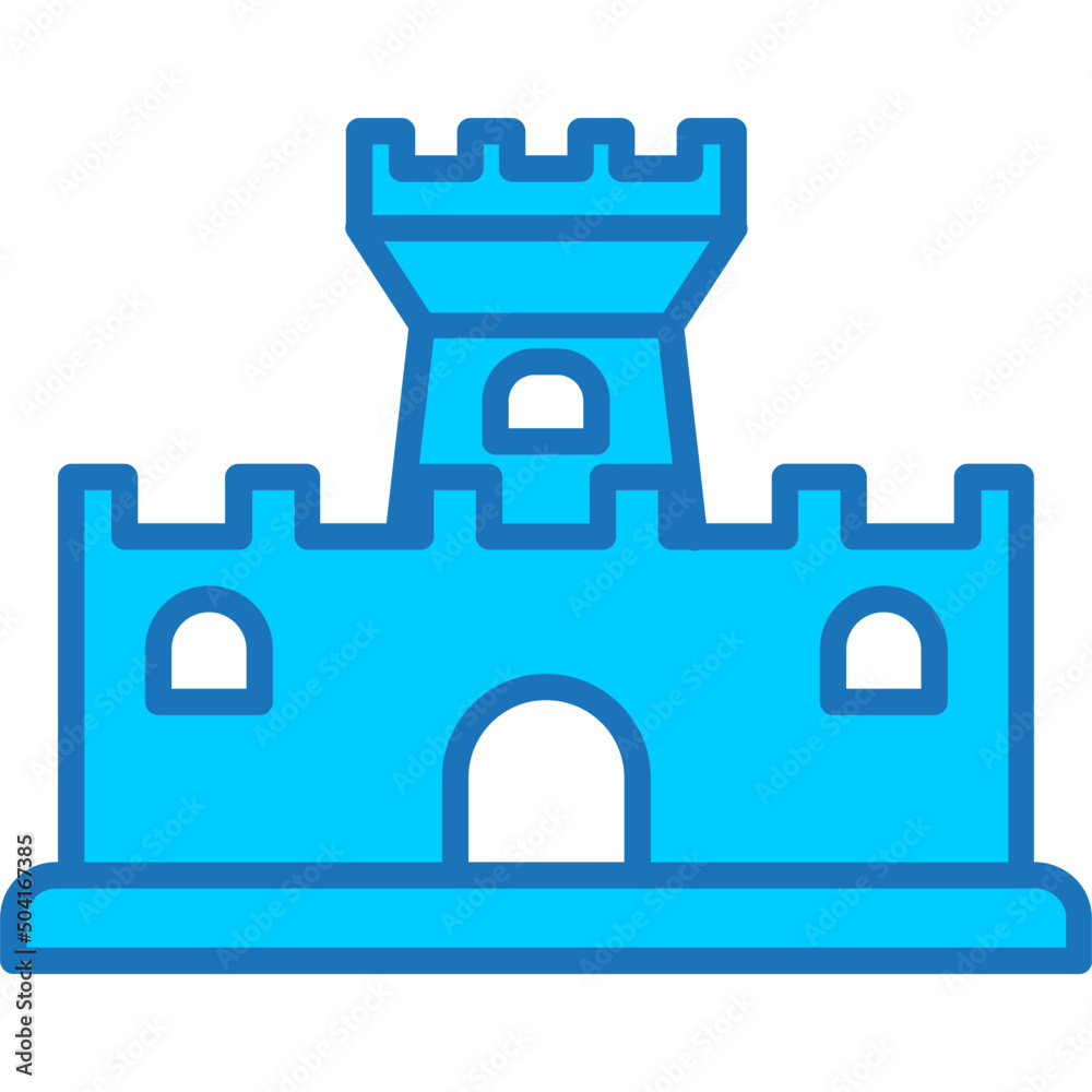 Sand Castle Icon Sand Castle Icon