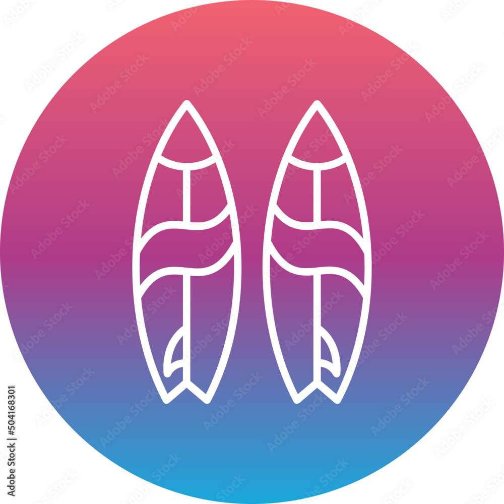 Surfboard Icon 