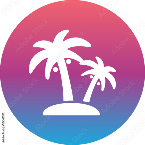 Coconut Tree Icon 