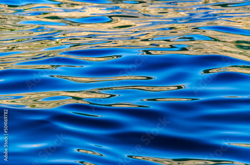 Sea surface as a background