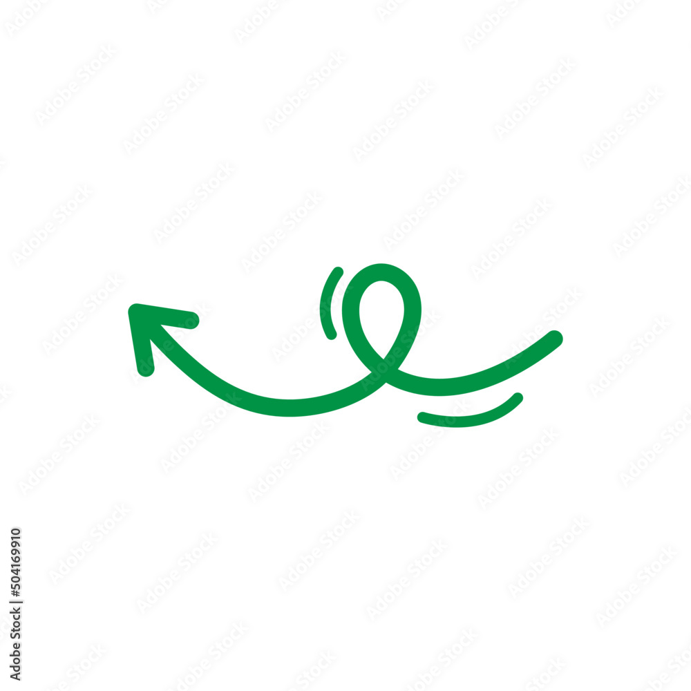 green Vector arrow. green  Arrows icon. green  Arrow vector icon.