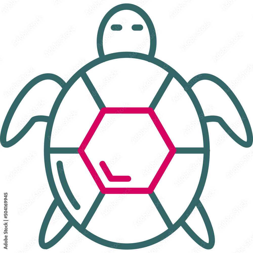 Obraz premium Turtle Icon 
