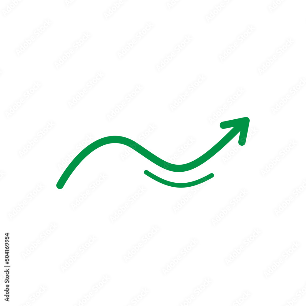 green Vector arrow. green  Arrows icon. green  Arrow vector icon.