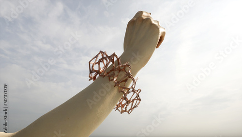 Touch the Sky - Rose Gold Bracellet photo