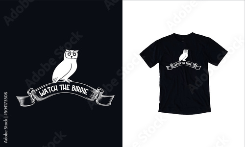 Birds lover quote t-shirt design and pet t-shirt design with premium vector or premium template Birds lover t-shirt design with premium quality