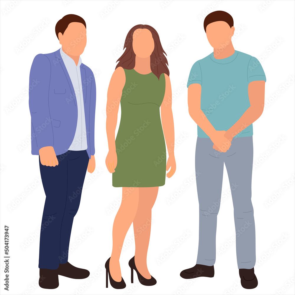 people flat design ,on white background isolated, vector people flat design ,on white background isolated, vector