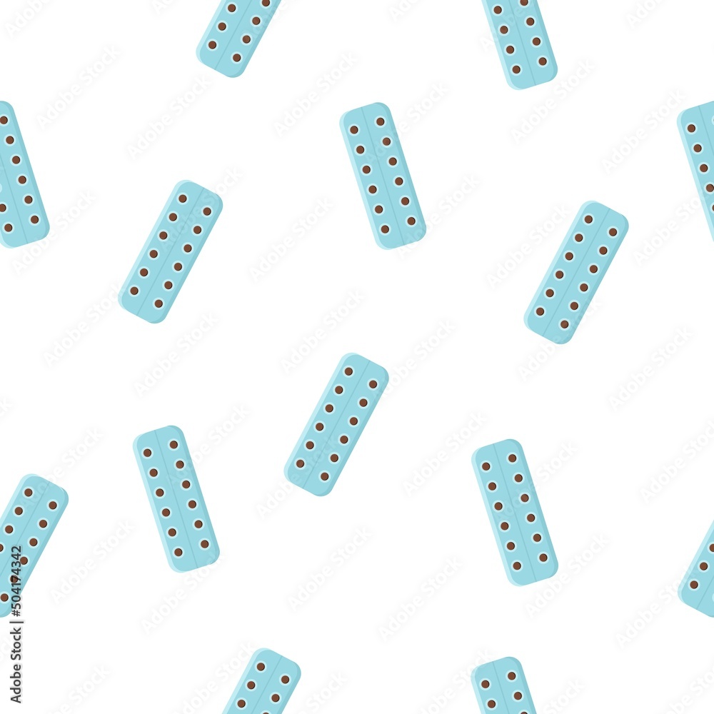 Seamless doctor pattern. Seamless doctor pattern.