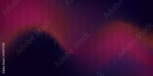 Dark Purple Blurry Wavy Striped Wallpaper, Background Design for Your Business with Abstract Blurred Geometric Pattern - Applicable for Web, Presentations, Placards, Posters - Creative Vector Template