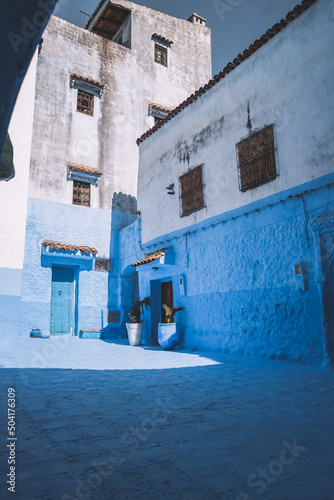 street in the old town of island country In Marocco  © Joey