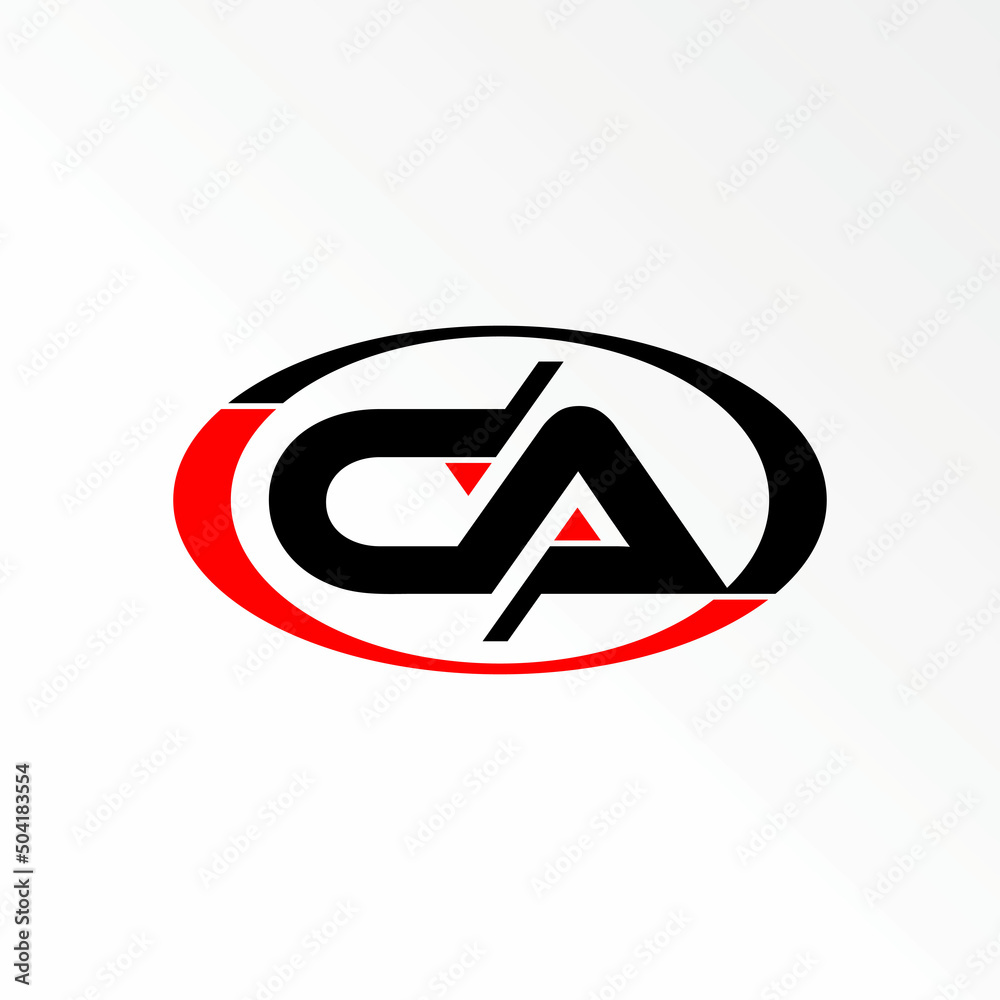 letter or word CA sans serif connected font in ellipse image graphic icon logo design abstract concept vector stock. Can be used as a symbol related to initial or monogram letter or word CA sans serif connected font in ellipse image graphic icon logo design abstract concept vector stock. Can be used as a symbol related to initial or monogram
