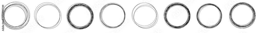 Random circles, rings circular element Random circles, rings circular element
