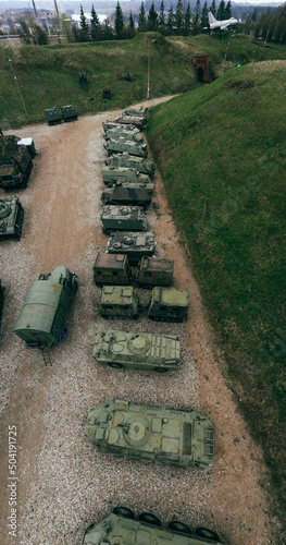Armored vehicle line