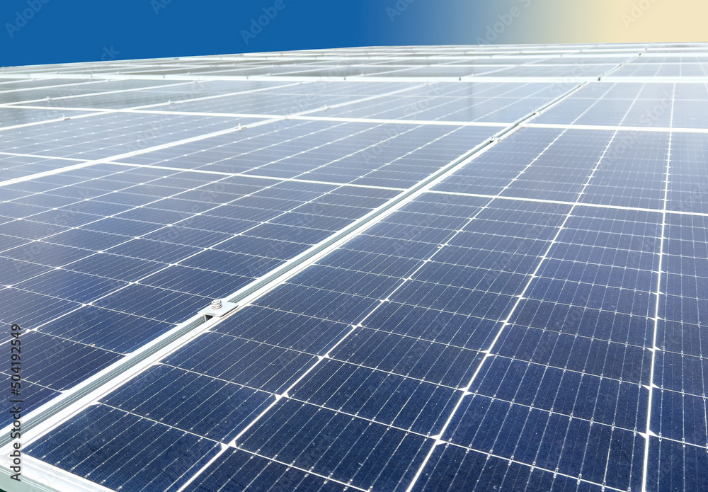 Solar panels for installation to generate electricity, clean energy Solar panels for installation to generate electricity, clean energy