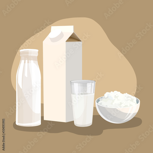 dairy products and milk products