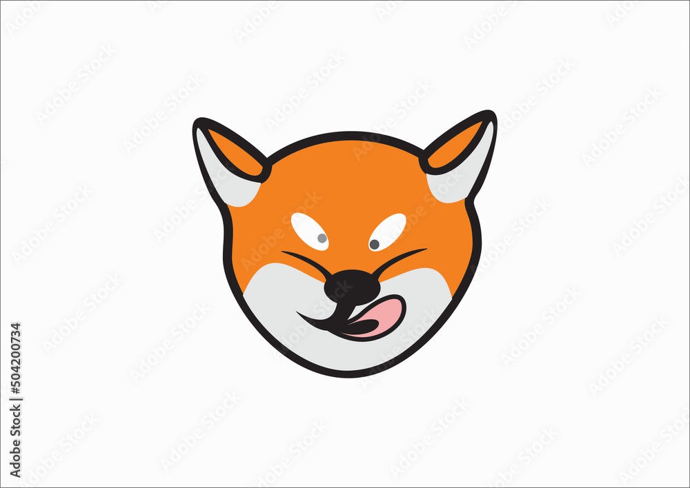red fox isolated on white red fox isolated on white