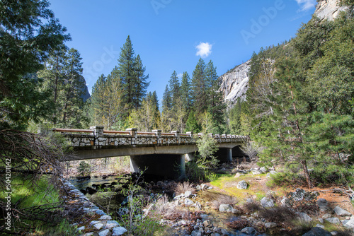 Brücke im Yosemite National Park photo