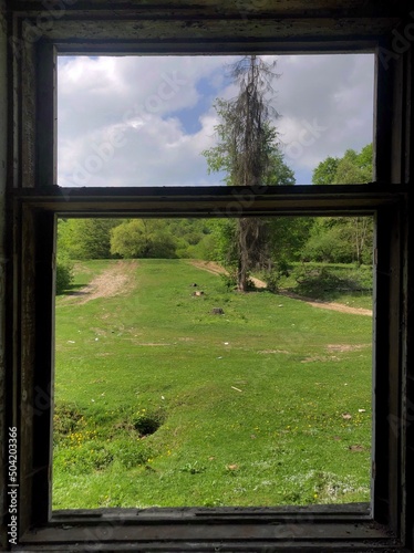 view from the window of a house