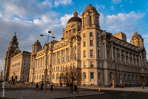 Municipal buildings on Dale Street in Liverpool, England.