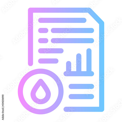 contract gradient icon