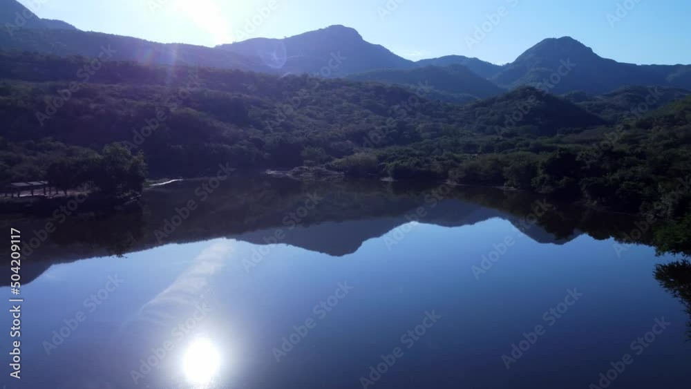 Lake reflecting the mountains 3 Lake reflecting the mountains 3