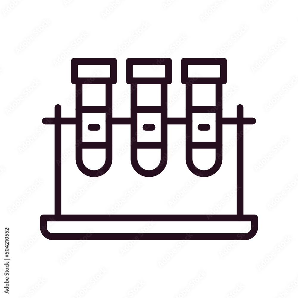 Test Tubes Icon Test Tubes Icon