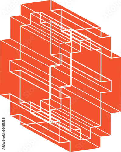 Geometric Abstract Decorative Shape