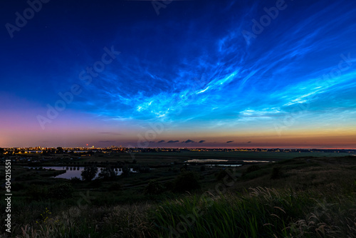 noctilucent clouds also polar mesospheric clouds or night shining clouds