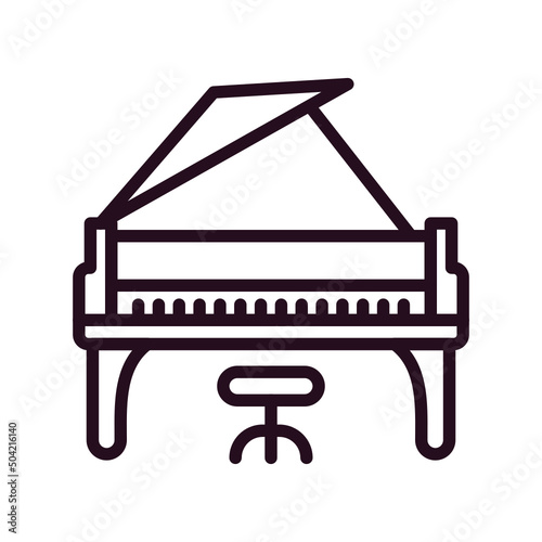 Grand piano Icon