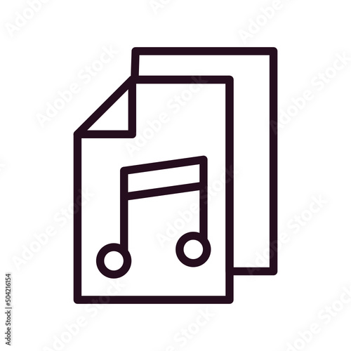 music file Icon