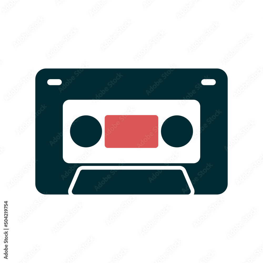 Obraz premium Cassette Icon